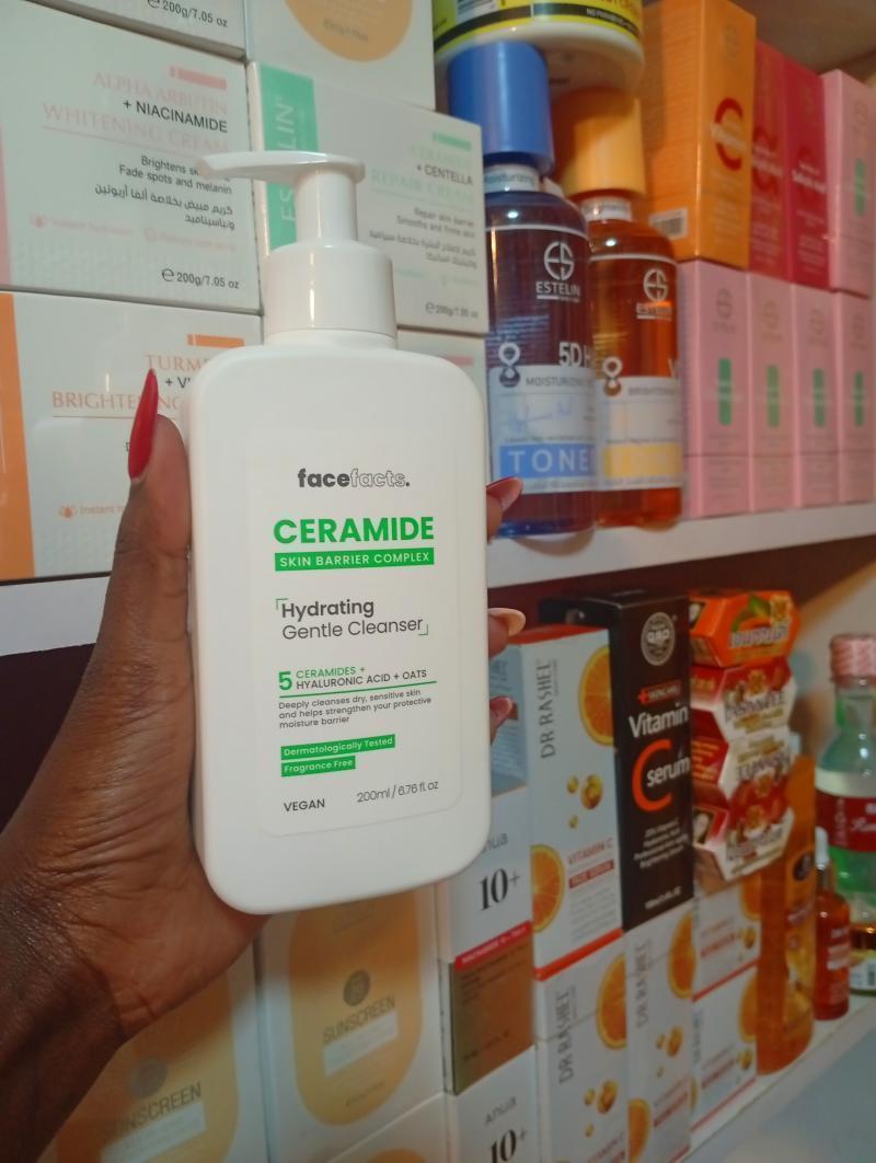Face facts ceramide cleanser