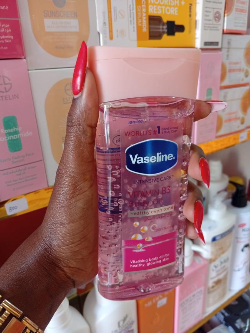 Vaseline body oil