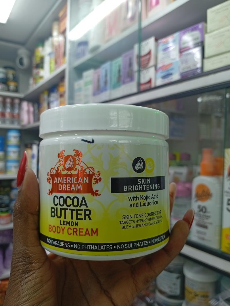 American dream cream with kojic and lemon and liquorice 