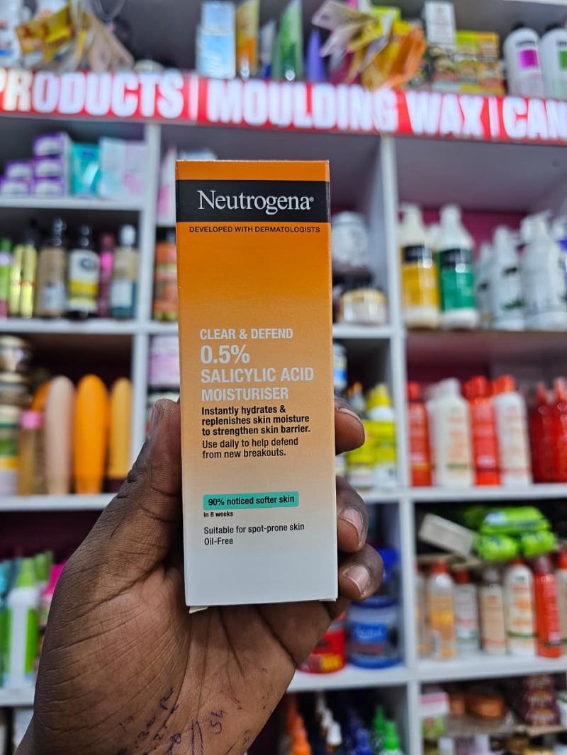 Neutrogena salicylic moisturizer 