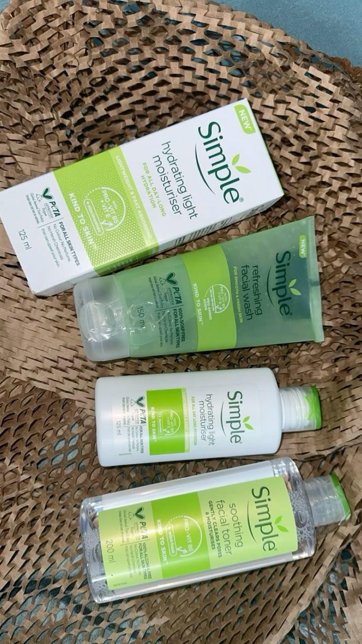 Simple 3 step skincare 